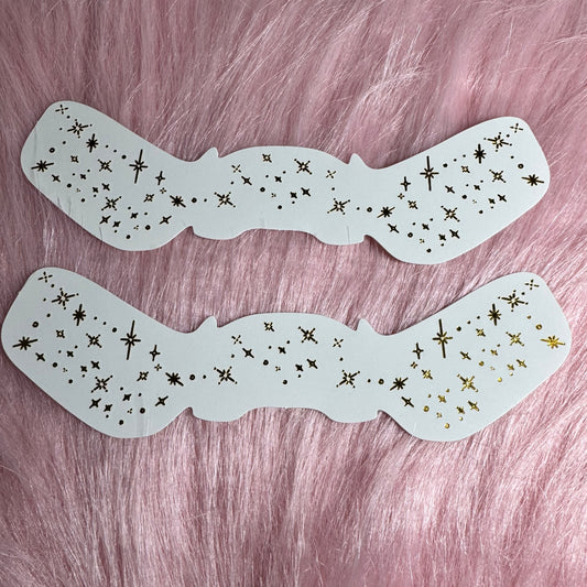 2 Pack Gold Sparkle Freckles
