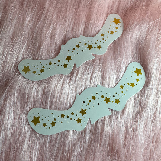 2 Pack Gold Stars Freckles