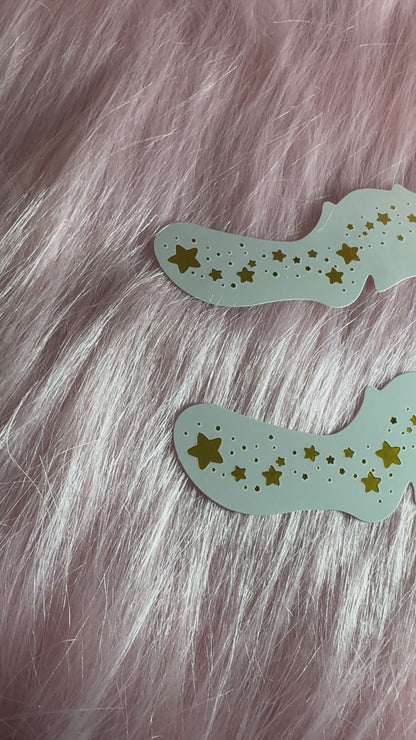 2 Pack Gold Stars Freckles
